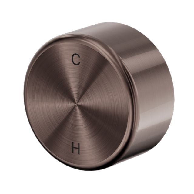 Nero Serenity Progressive Shower Mixer With Metal Handle Brushed Bronze 24E006BZ - The Blue Space