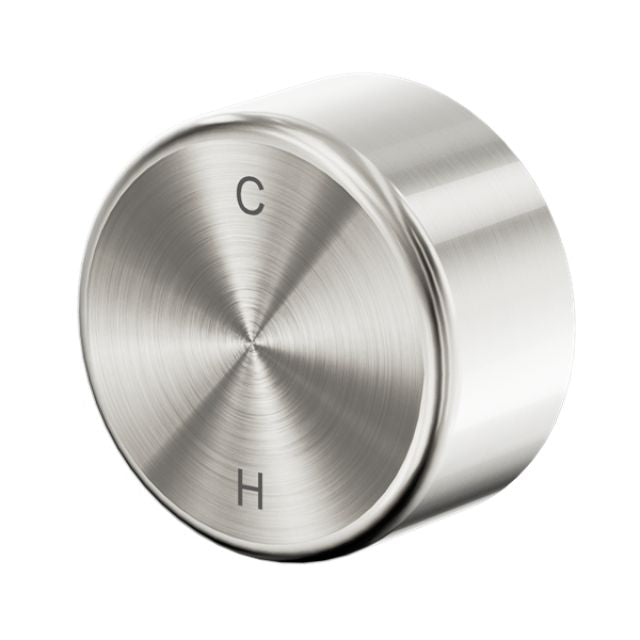 Nero Serenity Progressive Shower Mixer With Metal Handle Brushed Nickel