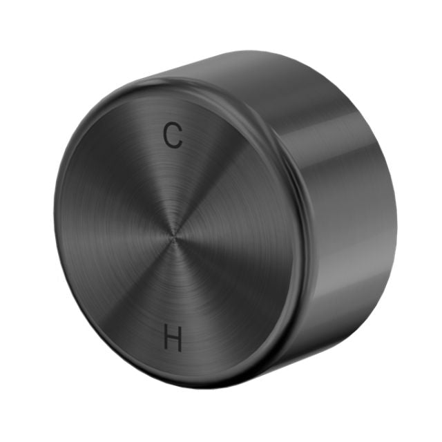 Nero Serenity Progressive Shower Mixer With Metal Handle Gun Metal 24E006GM - The Blue Space