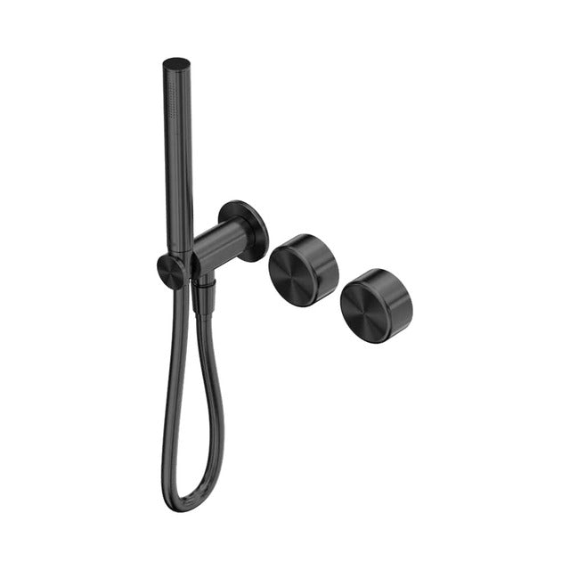 Nero Serenity Progressive Shower System With Metal Handle And Slim Shower Gun Metal 24E024GM - The Blue Space