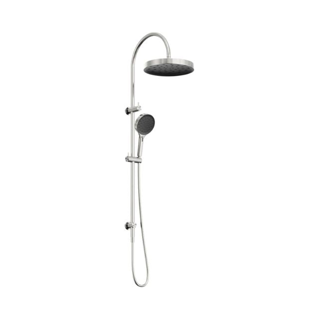 Nero Serenity Twin Shower Brushed Nickel