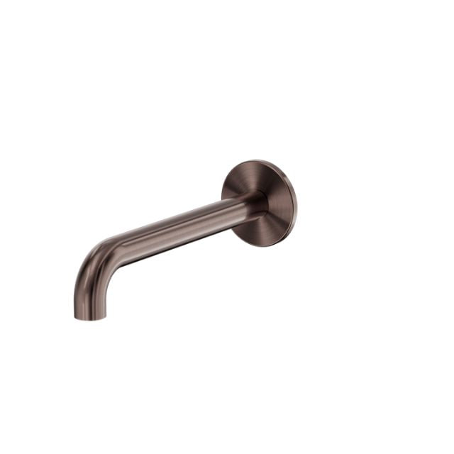 Nero Serenity Wall Basin/Bath Spout 185mm Brushed Bronze 24C015BZ - The Blue Space