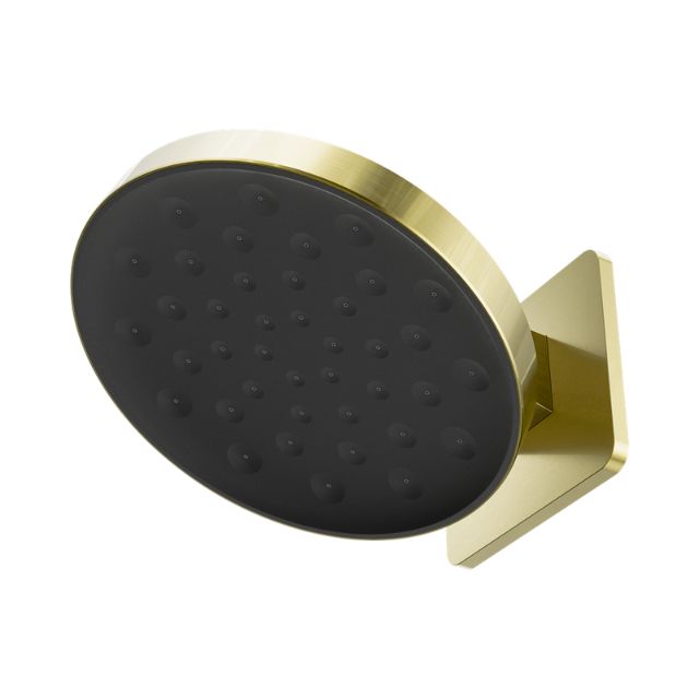 Nero Serenity Wall Shower Head Brushed Gold 24D002BG - The Blue Space