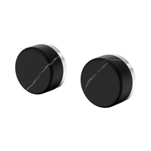 Nero Serenity Wall Top Assembly With Marquina Black Handle Brushed Nickel