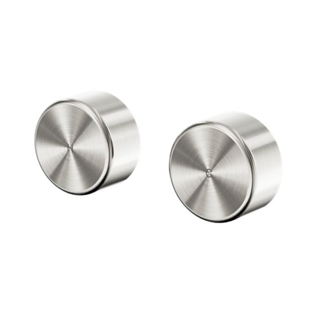 Nero Serenity Wall Top Assembly With Metal Handle Brushed Nickel 24D010BN - The Blue Space