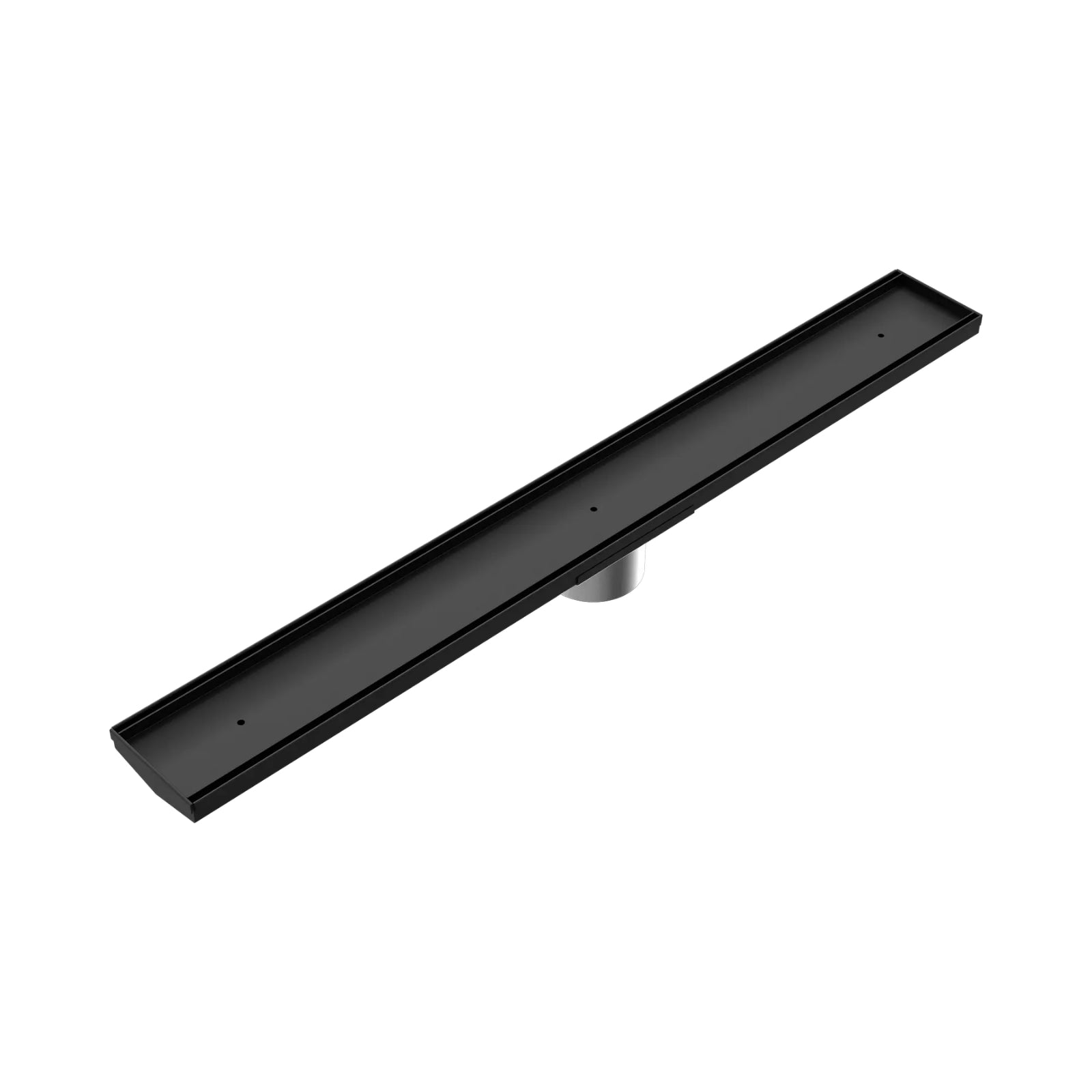 Nero Tile Insert V Channel 900x106mm Floor Grate 90mm Outlet Matte Black NRFG001HSMB_KIT - The Blue Space