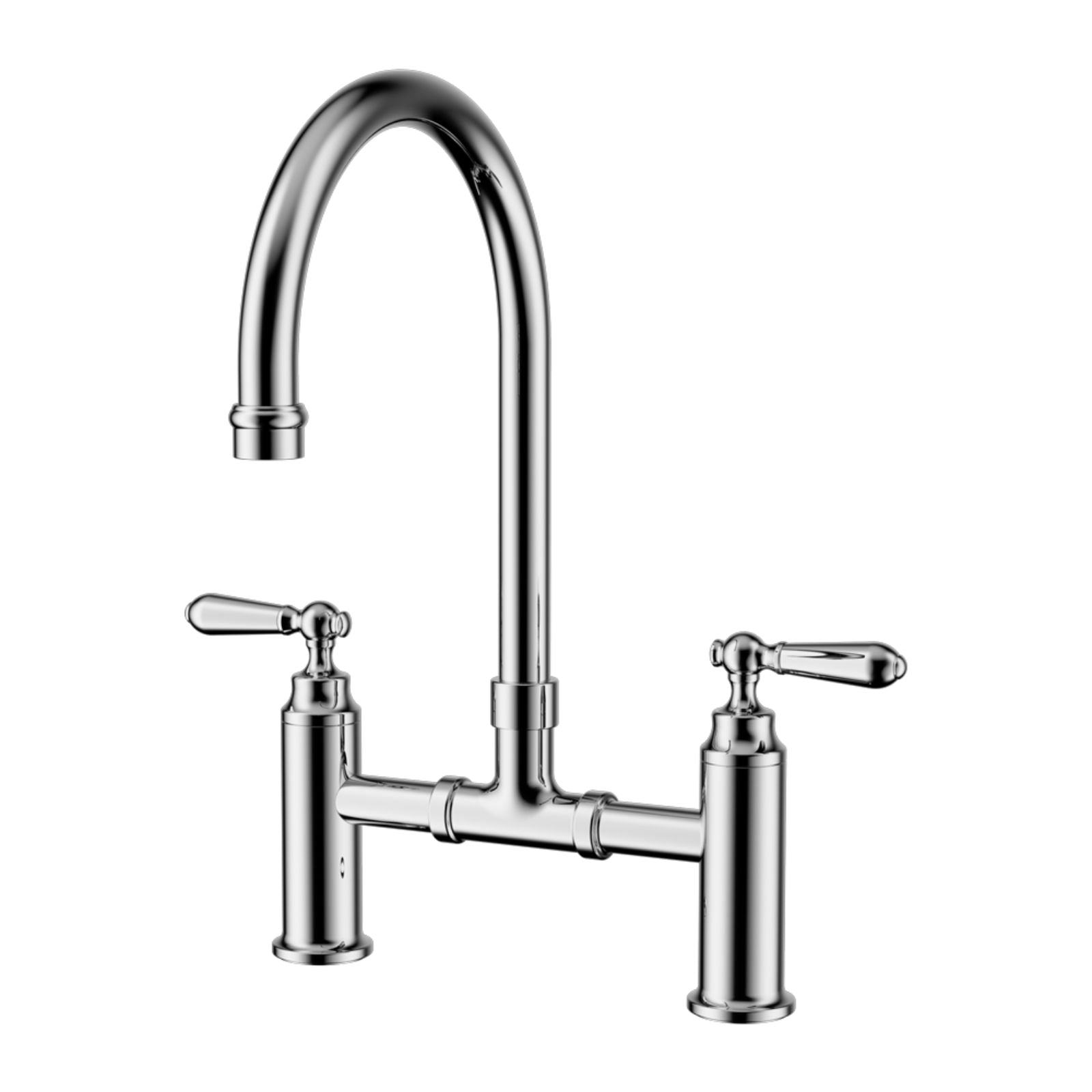 Nero York Bridge Kitchen Set Chrome NR692107BCH - The Blue Space