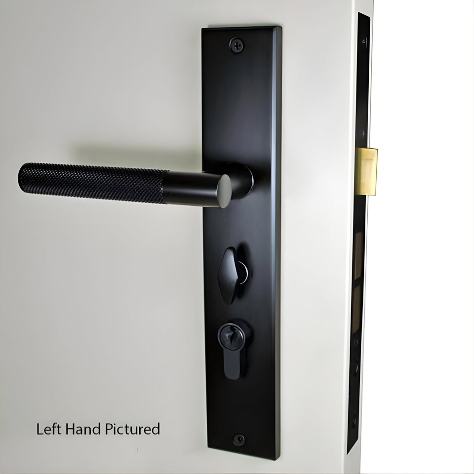 Nidus Knurled Domici Matte Black Ozi-1 Lock Combo