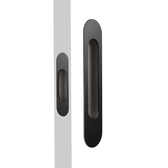 Nidus Mardeco radius flush pull set incl end pull Matte Black