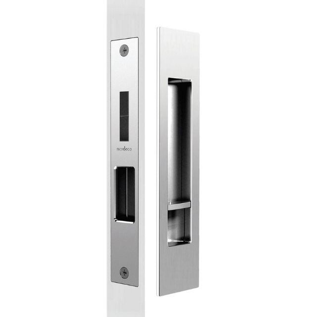 Nidus Mardeco Cavity Sliding Door Privacy Set Polished Chrome