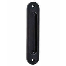 Nidus Radius Sliding Door Flush Pull Handle 135mm Matte Black LFP-CRAD-MB - The Blue Space