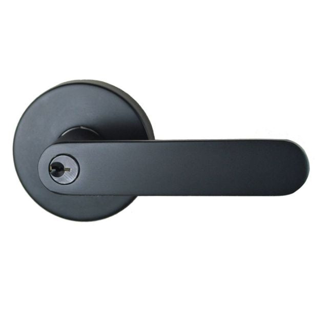 Nidus Spring Entrance Key In Lever Set Matte Black P-S-ENT-BL-V - The Blue Space