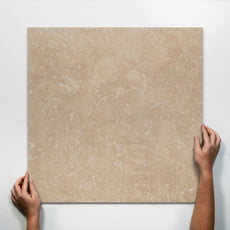 Single with Hand Nimbus Beige Matte Porcelain Tile P4 600 x 600mm BARIBE4 - The Blue Space