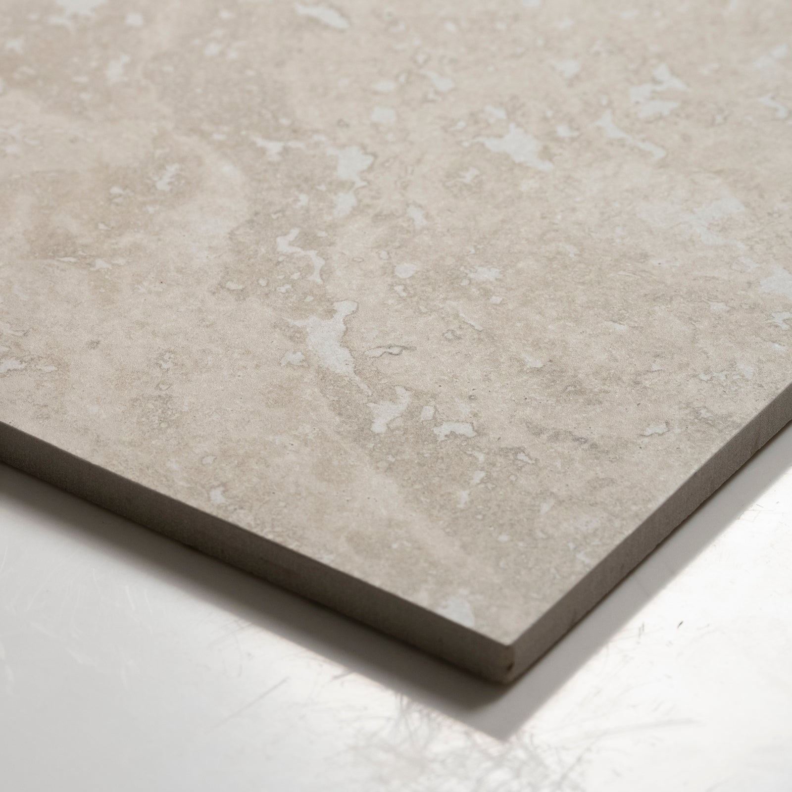 Oblique Nimbus White Matte Porcelain Tile P4 300 x 600mm BARIBIA3 - The Blue Space