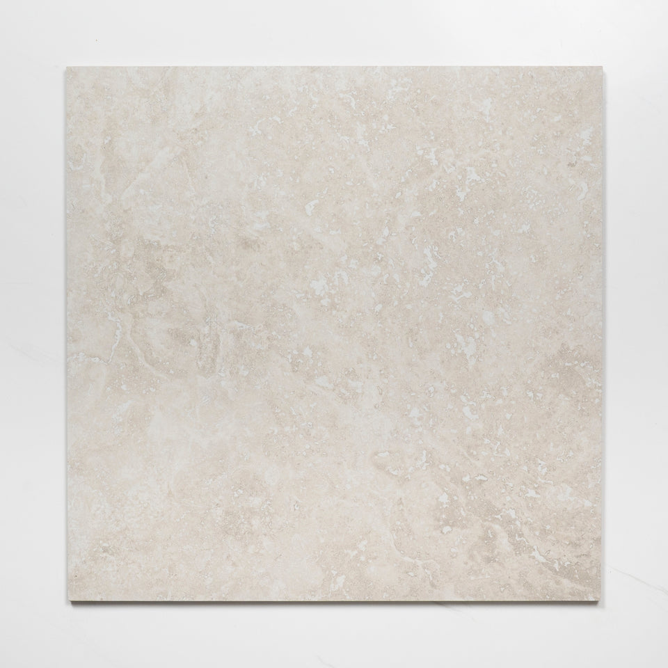 Nimbus White Matte Porcelain Tile P4 600 x 600mm