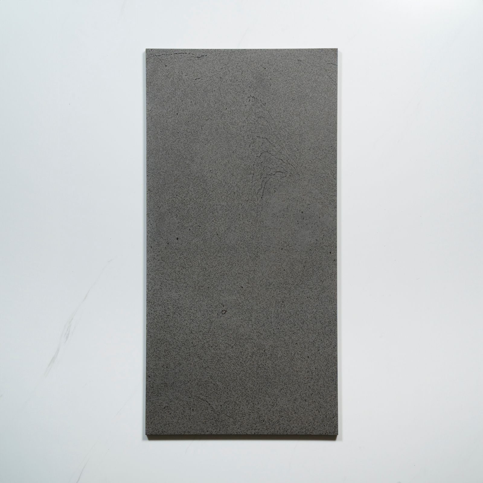 No Hand Nuvira Dark Grey Matte Porcelain Tile 300 x 600mm PBLTG1 - The Blue Space