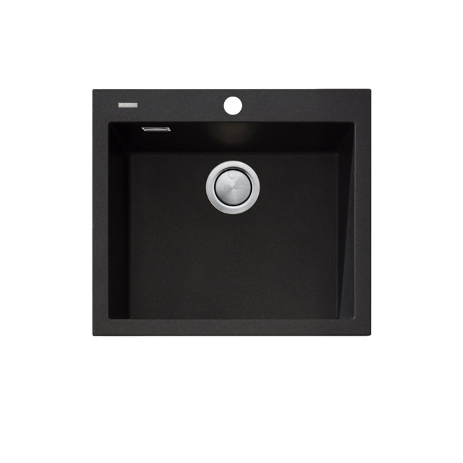 Oliveri Santorini Large Bowl Topmount Sink with Overflow ST-BL1551OF - The Blue Space