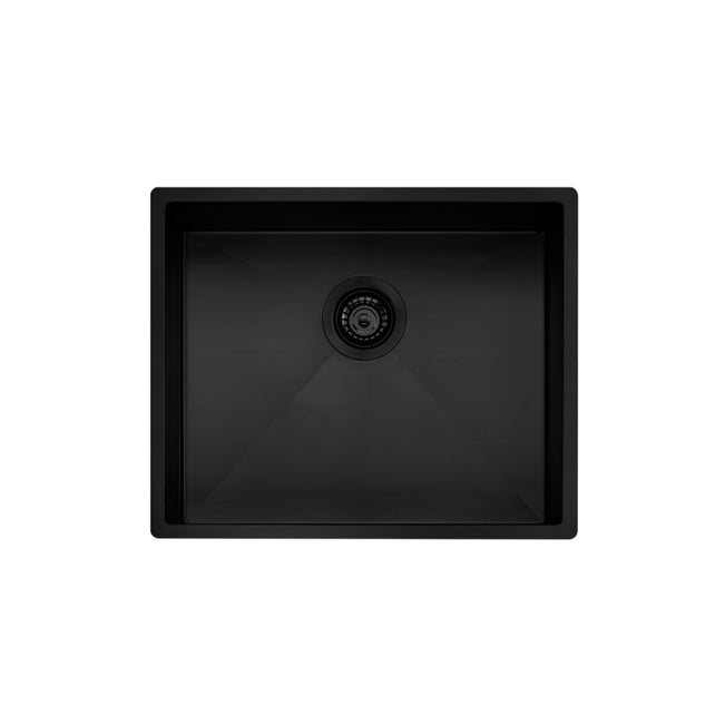 Oliveri Spectra Single Bowl Sink - Black SB50BK - The Blue Space