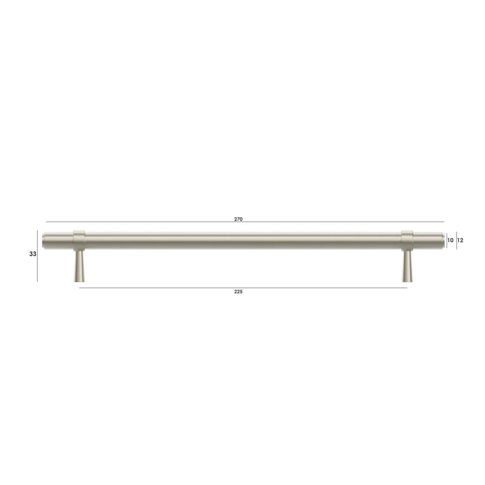 Otti Astor 270mm Pull Handle Brushed Nickel