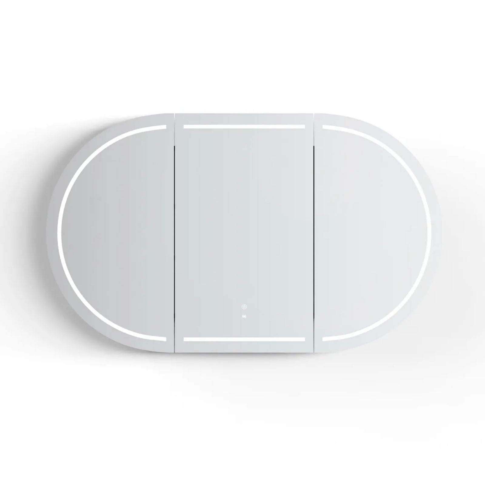 Otti Bondi LED Shaving Cabinet Premium Edition - Woodland Oak LED-BOSV1590WL-VP - The Blue Space