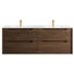 Otti Byron Sable Walnut Wall Hung Vanity with Ceramic Top BY1500SWCT - The Blue Space
