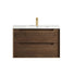 Otti Byron Sable Walnut Wall Hung Vanity with Ceramic Top BY900SWCT - The Blue Space