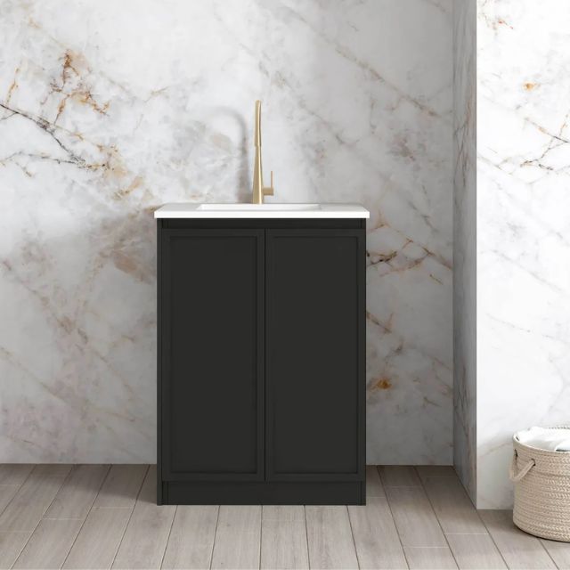 Otti Hampshire Black 650mm Mini Laundry  | The Blue Space