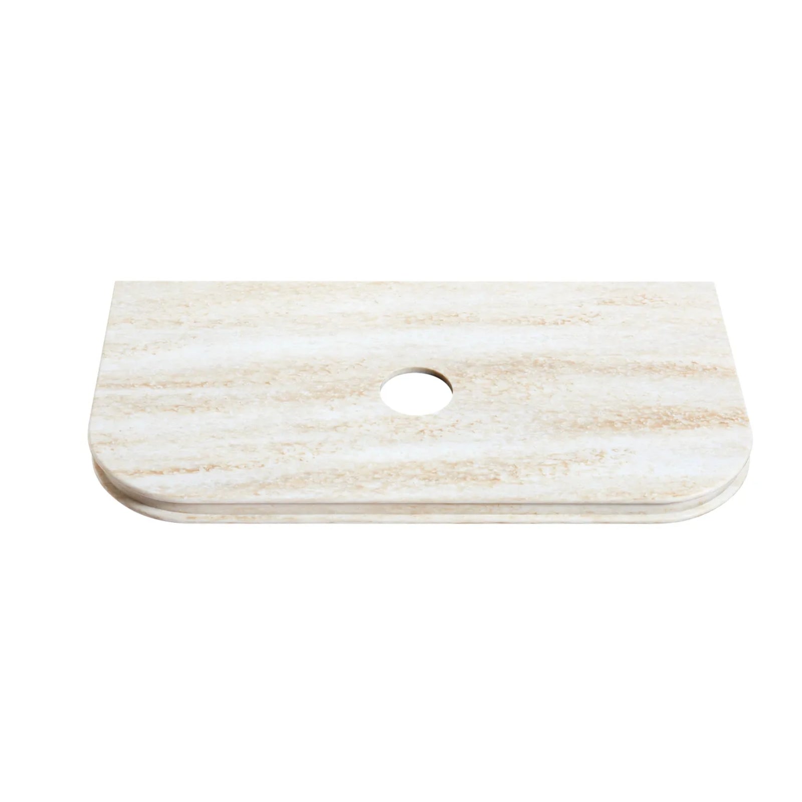 Otti Hampshire Wall Hung Curve Vanity - White BOH1800WST-SD - The Blue Space