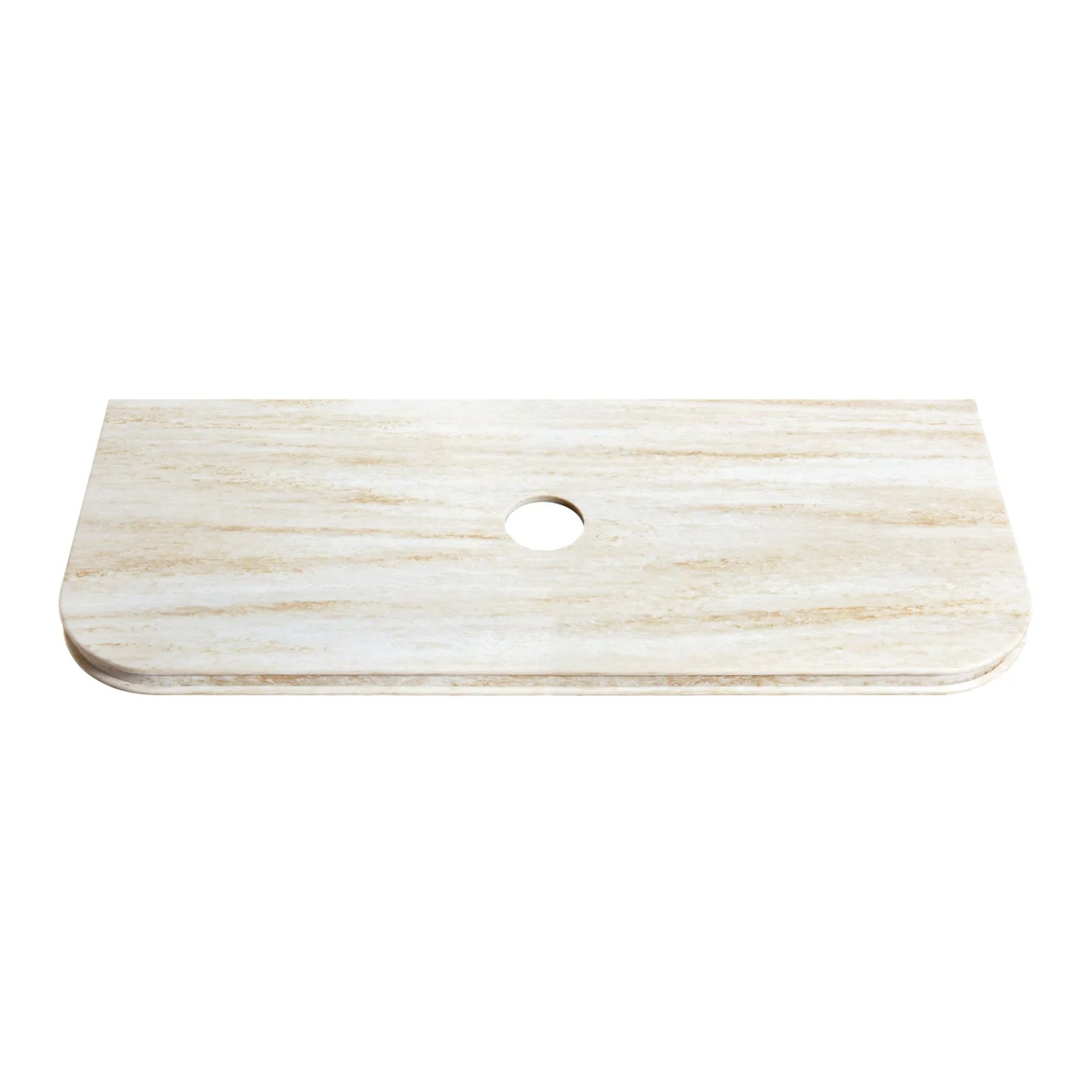 Otti Hampshire Wall Hung Curve Vanity - White BOH600WST-SD - The Blue Space