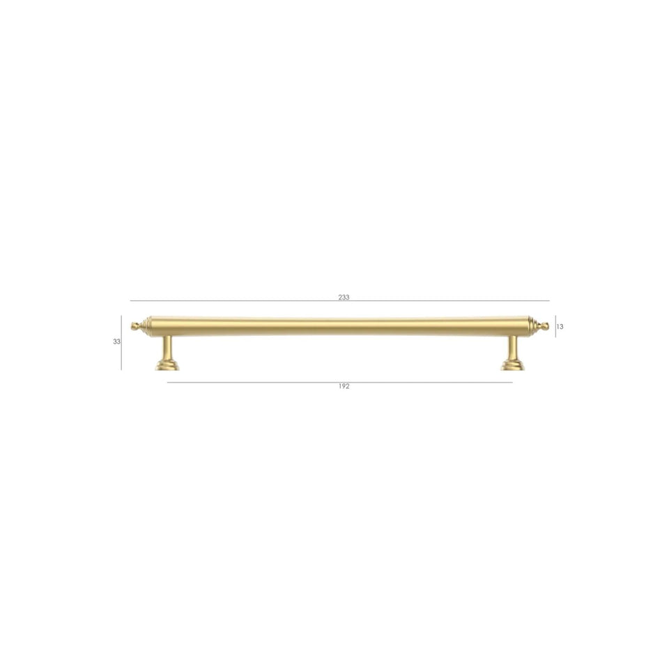 Otti Heirloom Pull Handle Brushed Brass