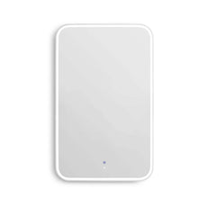 Otti LED Newport 1200mm x 750mm Metal Frame Mirror - White LED-SQM1275W - The Blue Space