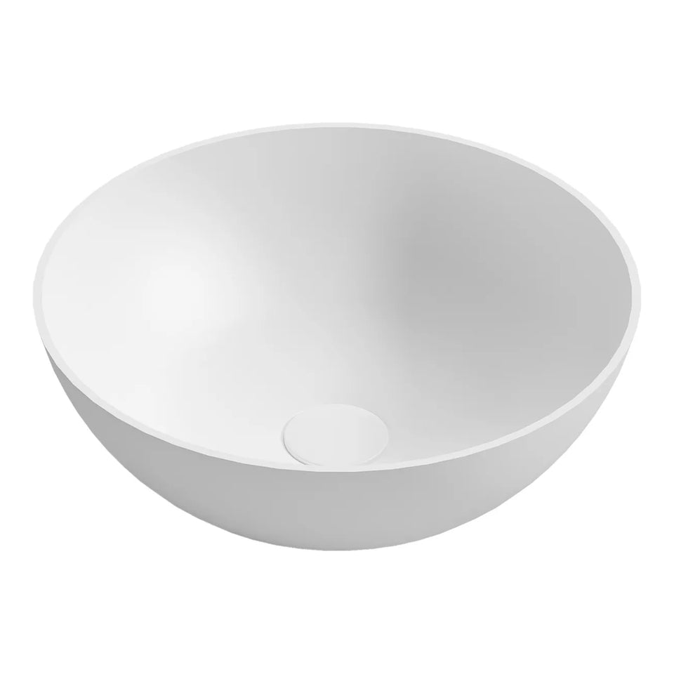 Otti London Solid Surface 400x400x150 Matte White Basin