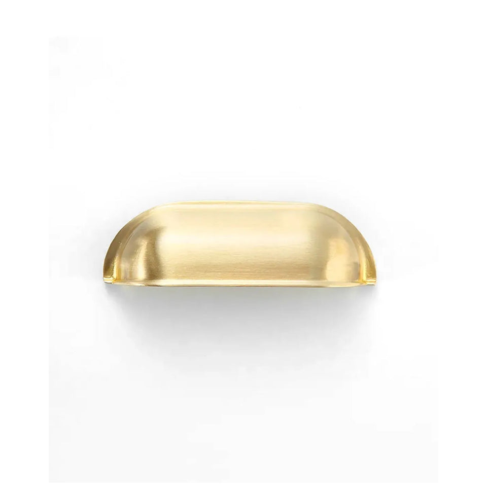 Otti Newport Cup Pull 90mm Brushed Brass