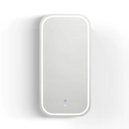 Otti Newport Soft Square LED Shaving Cabinet White — The Blue Space