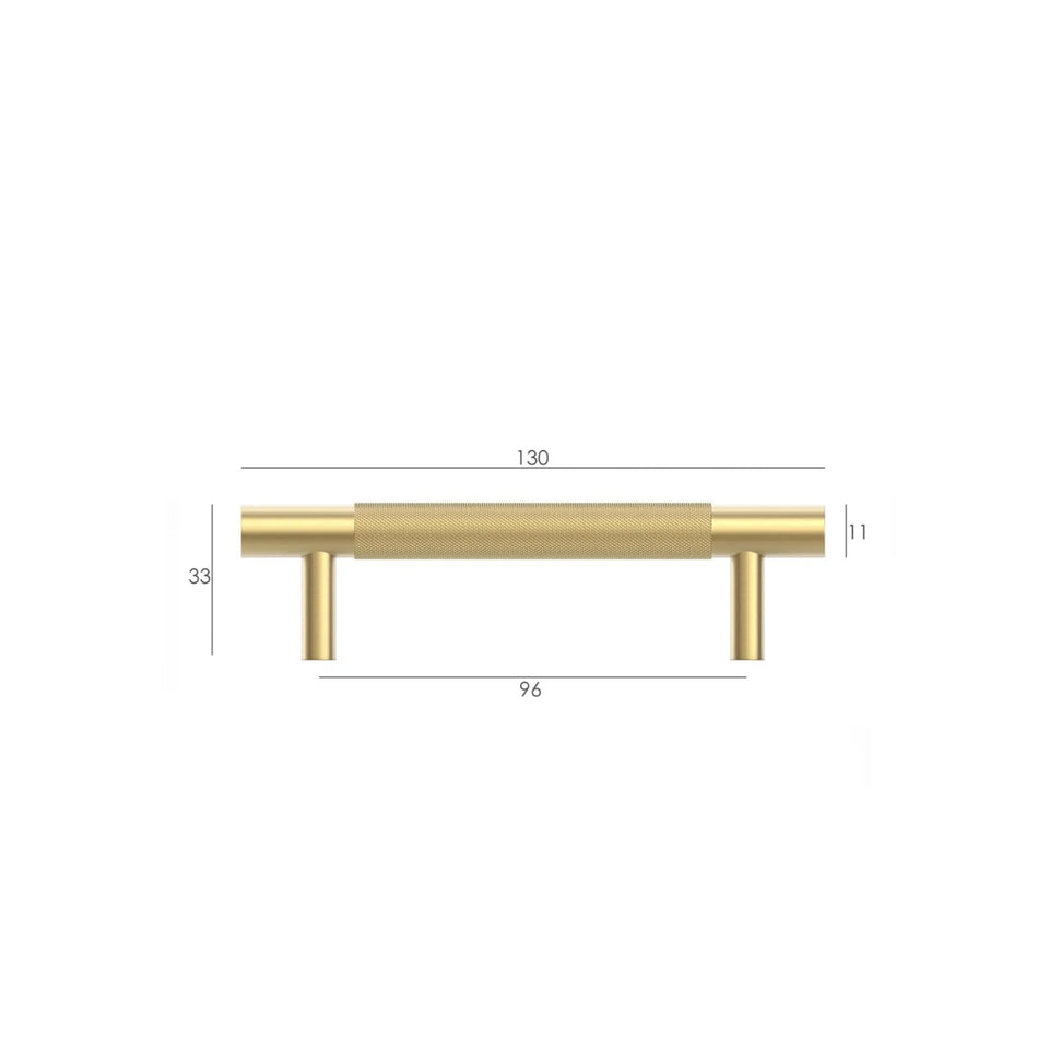 Otti Nord Pull Handle Brushed Brass