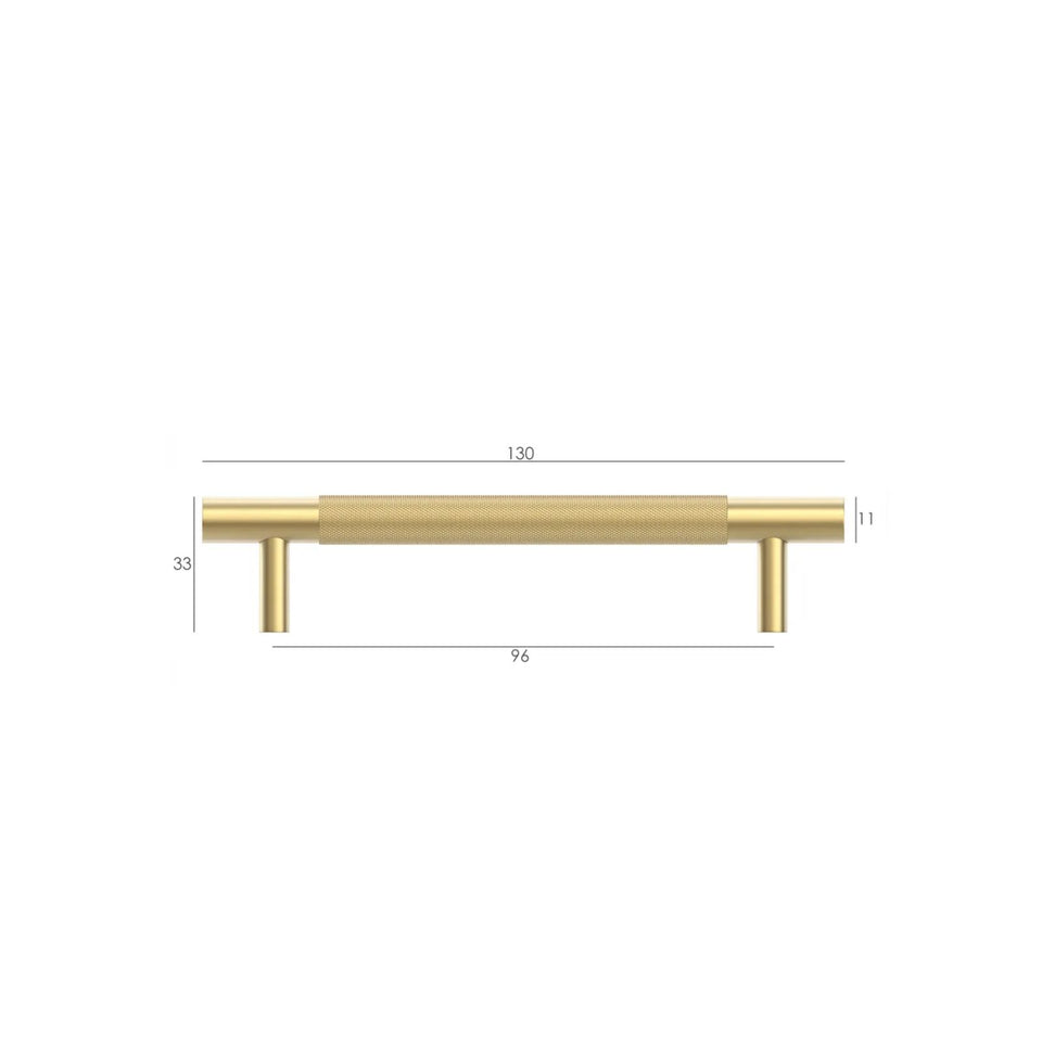 Otti Nord Pull Handle Brushed Brass