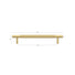 Details Otti Nord Pull Handle 200mm Brushed Brass NOHDL160-BB - The Blue Space