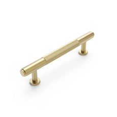 Side Otti Soho Pull Handle 132mm Brushed Brass SOHDL96-BB - The Blue Space