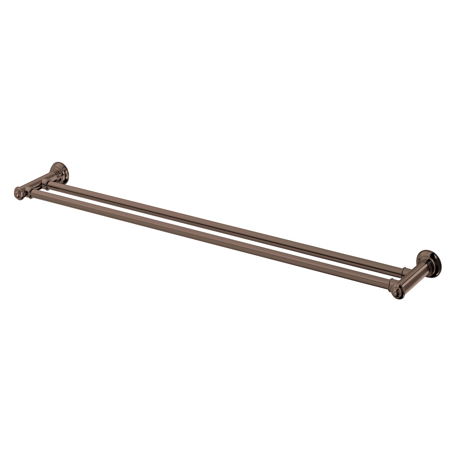 Phoenix Cromford Double Towel Rail 800mm - Brushed Bronze 134-8130-24 - The Blue Space