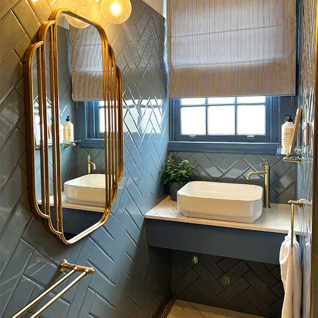 Phoenix Cromford Double Towel Rail 800mm Brushed Gold