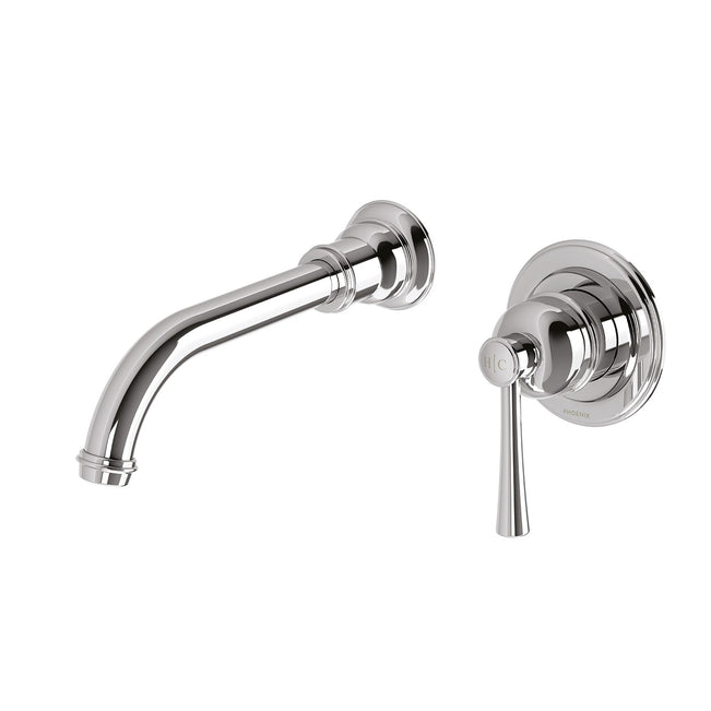 Phoenix Cromford SwitchMix Wall Basin / Bath Mixer Set Chrome