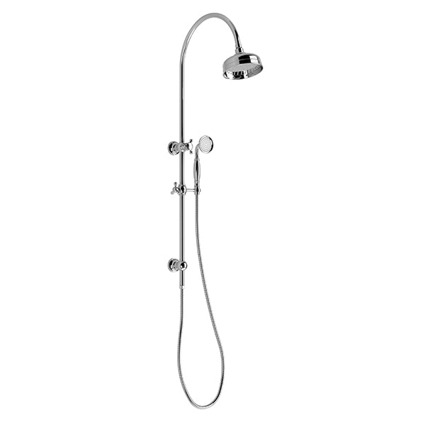 Phoenix Cromford Twin Shower Chrome