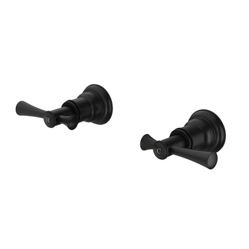 Phoenix Cromford Wall Top Assemblies Matte Black