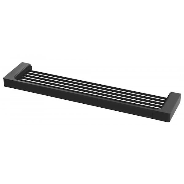 Phoenix Gloss Shower Shelf-Matte Black - shower shelf - the blue space