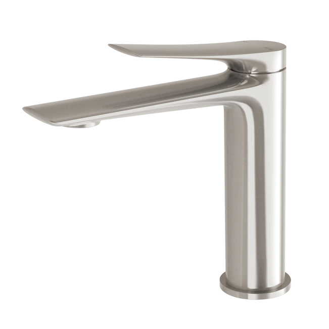 Phoenix Kusabi Basin Mixer - Brushed Nickel 138-7700-40-1 - The Blue Space