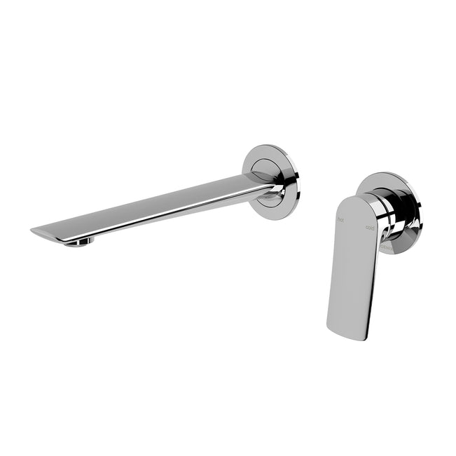 Phoenix Kusabi Switchmix Wall Basin Bath Mixer Set 200mm - Chrome 138-2810-00-1 - The Blue Space