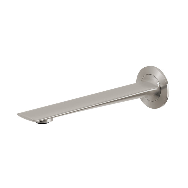 Phoenix Kusabi Wall Basin Bath Outlet 200mm - Brushed Nickel 138-7610-40-1 - The Blue Space