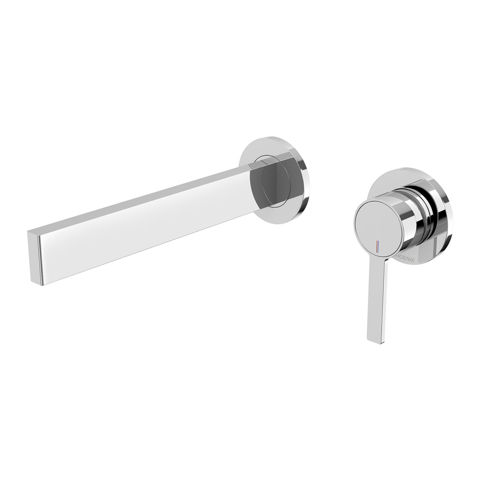Phoenix Lexi Mkii Switchmix Wall Basin Mixer Set 200mm - Chrome 123-2810-00 - The Blue Space