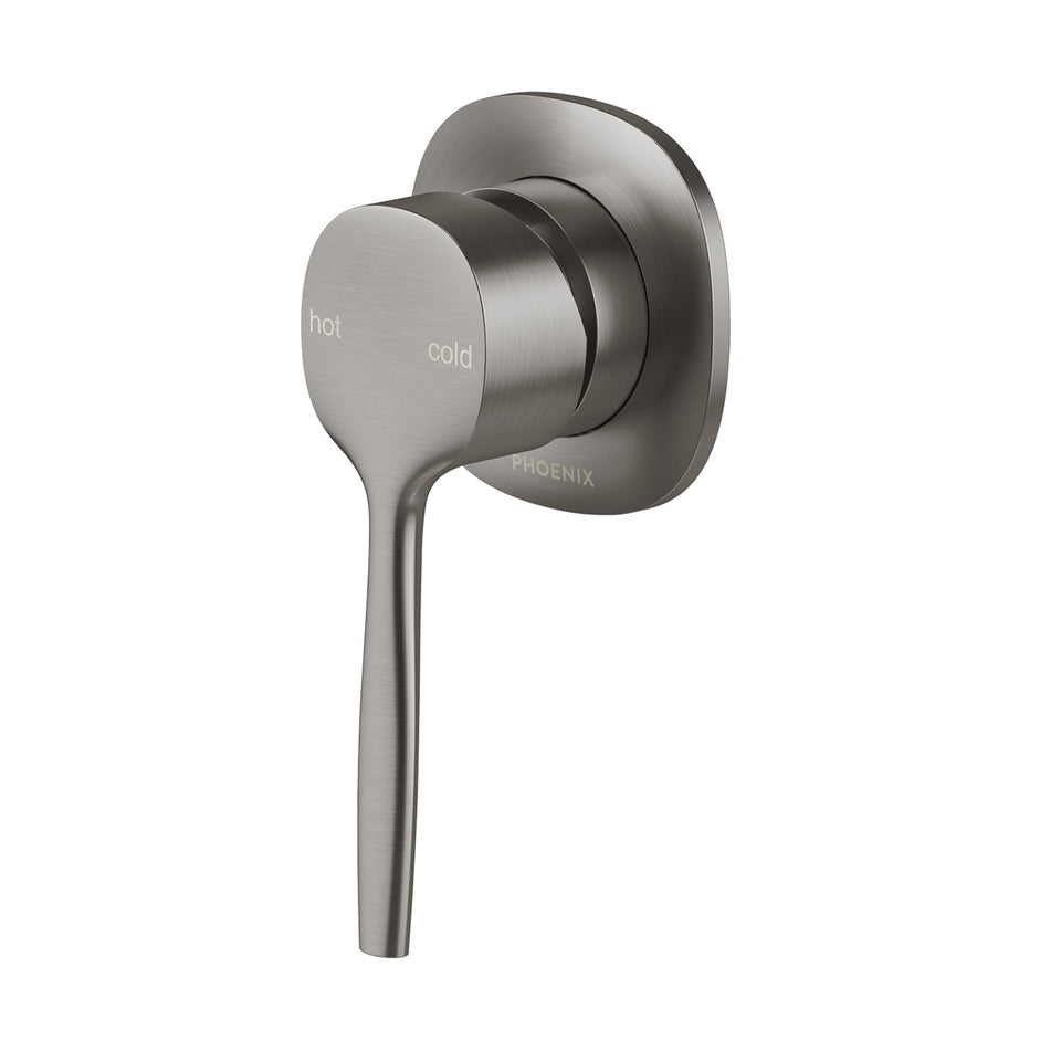 Phoenix Vask SwitchMix Shower / Wall Mixer (Complete Kit) - Brushed Carbon