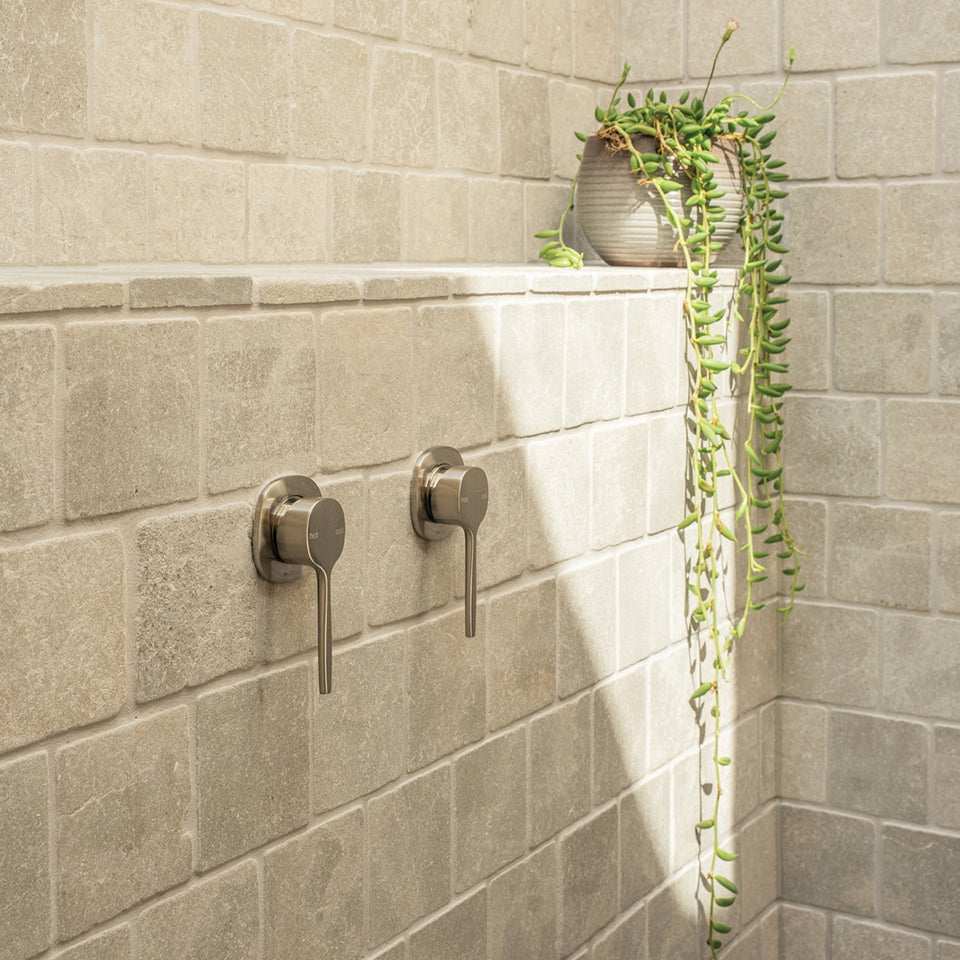 Phoenix Vask SwitchMix Shower / Wall Mixer (Complete Kit) - Brushed Nickel